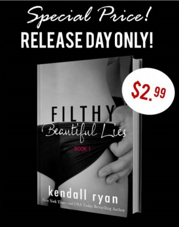 Filthy Beautiful Lies release day price graphic